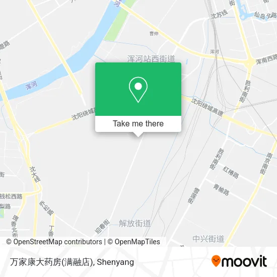 万家康大药房(满融店) map