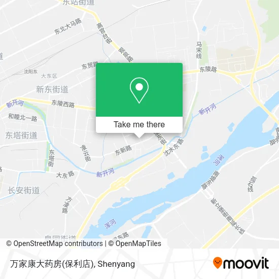 万家康大药房(保利店) map