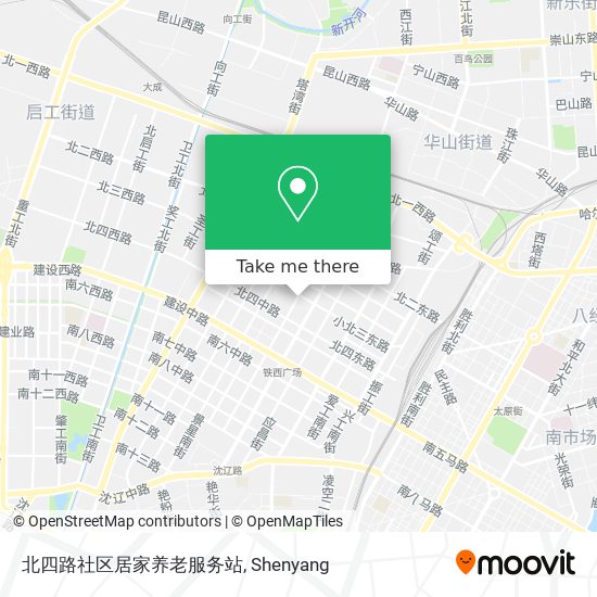 北四路社区居家养老服务站 map