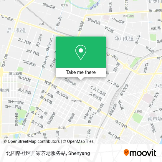 北四路社区居家养老服务站 map
