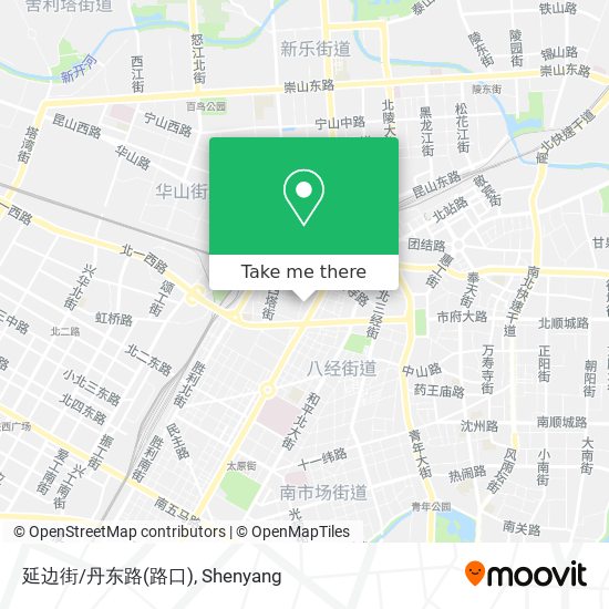 延边街/丹东路(路口) map