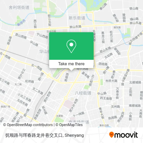 抚顺路与珲春路龙井巷交叉口 map