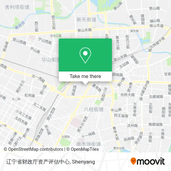 辽宁省财政厅资产评估中心 map