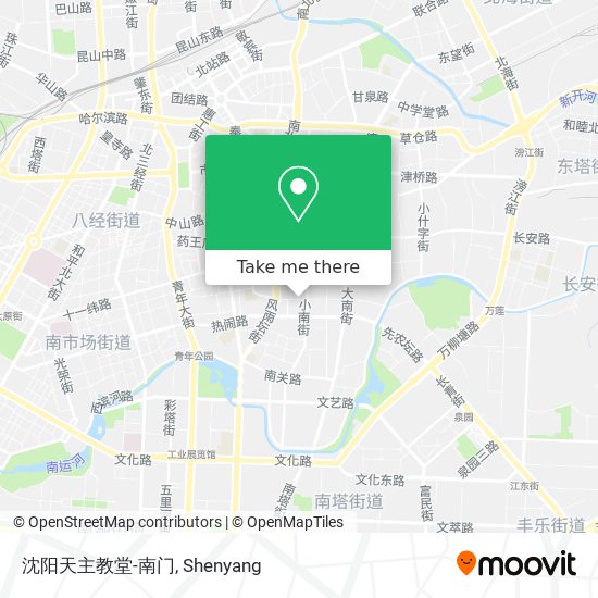 沈阳天主教堂-南门 map