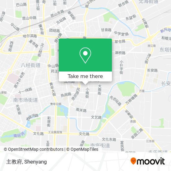 主教府 map