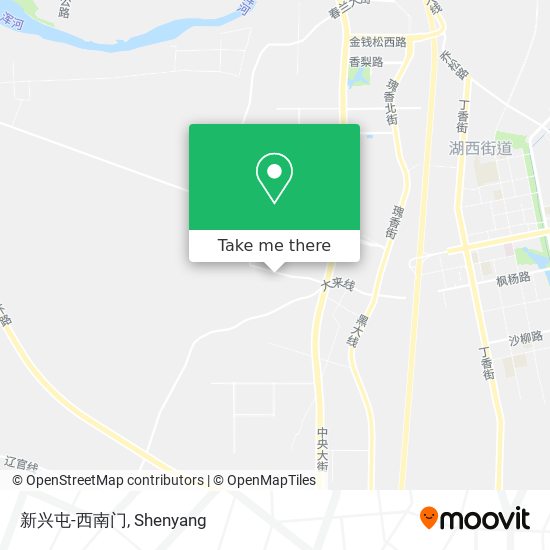 新兴屯-西南门 map