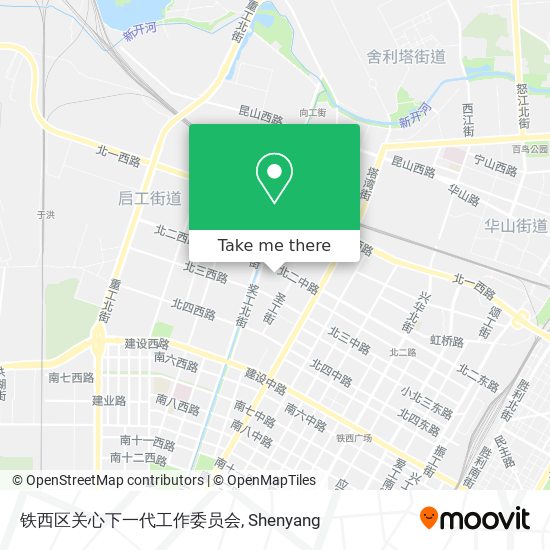 铁西区关心下一代工作委员会 map