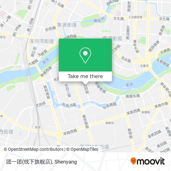 团一团(线下旗舰店) map