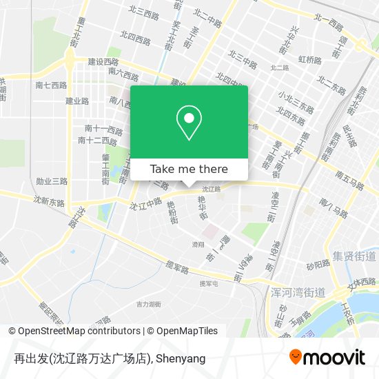 再出发(沈辽路万达广场店) map