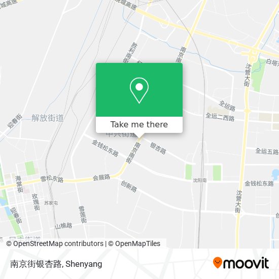 南京街银杏路 map
