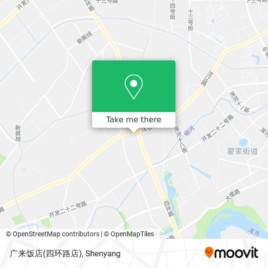 广来饭店(四环路店) map