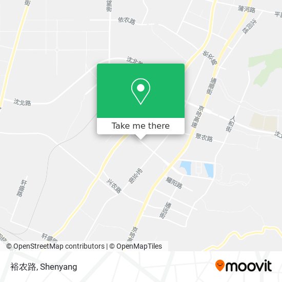 裕农路 map