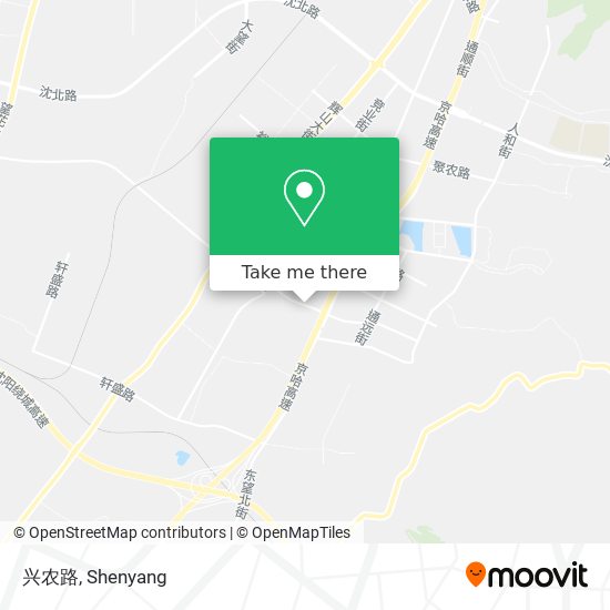 兴农路 map