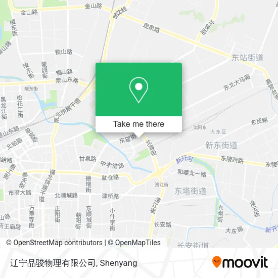 辽宁品骏物理有限公司 map