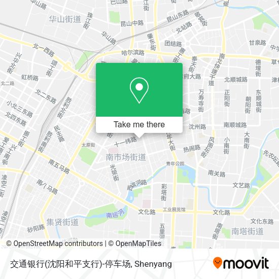 交通银行(沈阳和平支行)-停车场 map