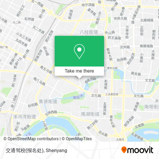 交通驾校(报名处) map