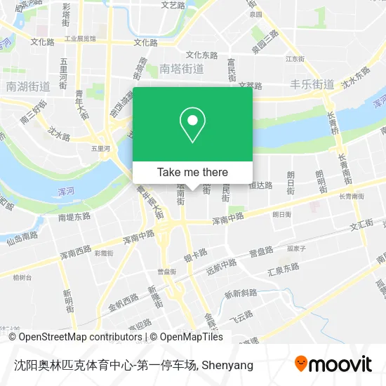 沈阳奥林匹克体育中心-第一停车场 map