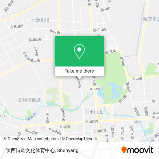 陵西街道文化体育中心 map