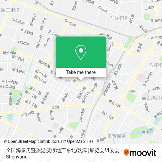 全国海景房暨旅游度假地产东北(沈阳)展览会组委会 map