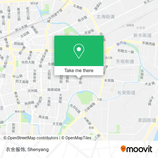 衣舍服饰 map