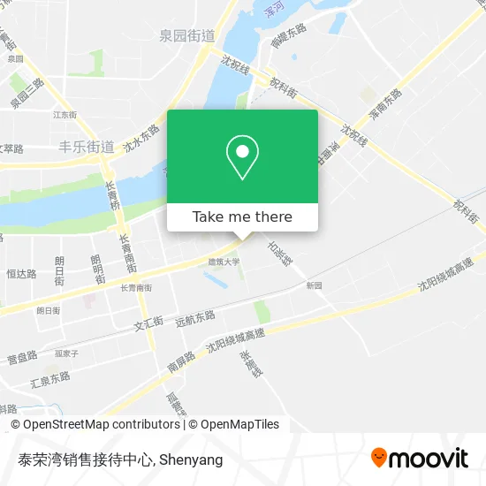 泰荣湾销售接待中心 map