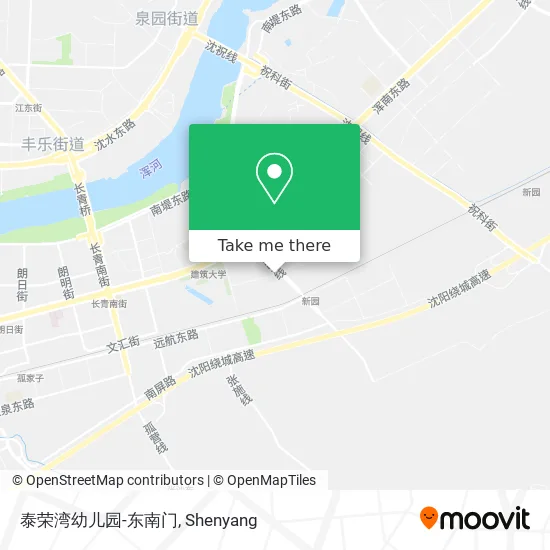 泰荣湾幼儿园-东南门 map