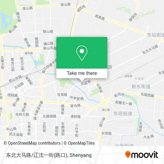 东北大马路/辽沈一街(路口) map
