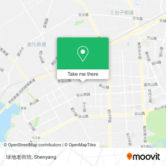 绿地老街坊 map