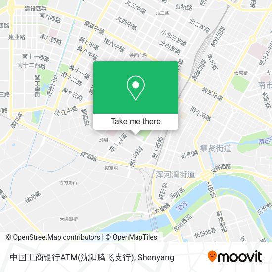 中国工商银行ATM(沈阳腾飞支行) map