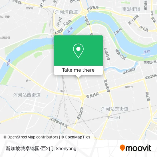 新加坡城卓锦园-西2门 map