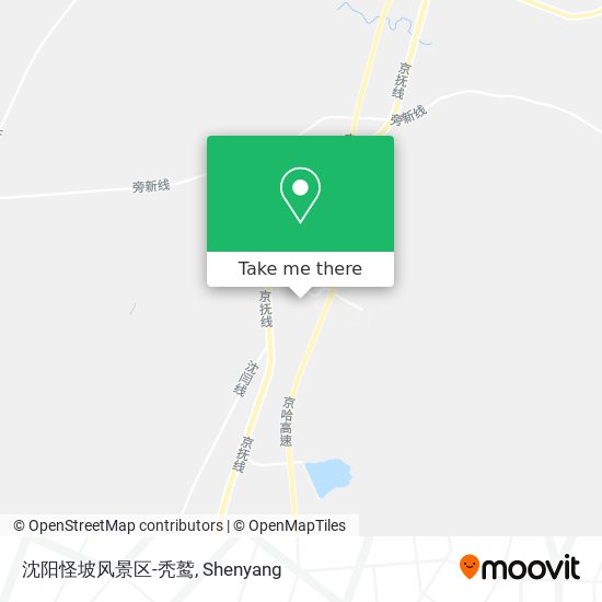 沈阳怪坡风景区-秃鹫 map