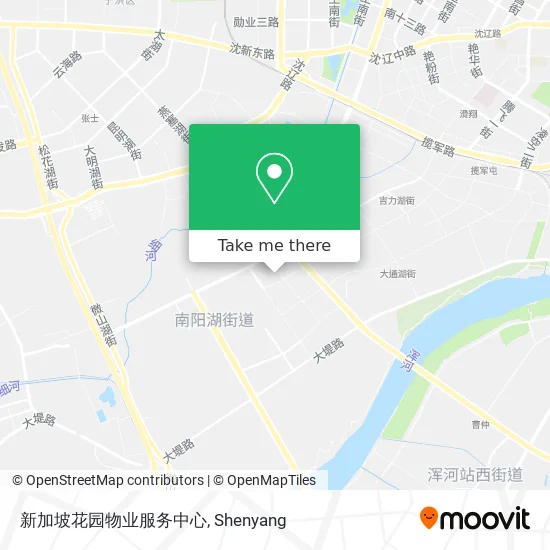 新加坡花园物业服务中心 map