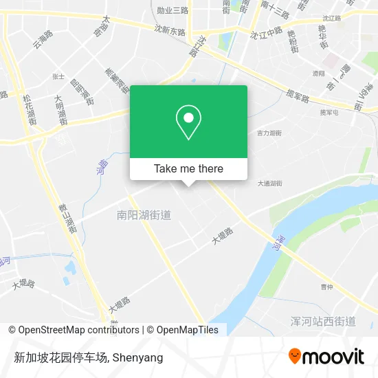 新加坡花园停车场 map