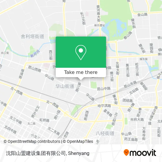 沈阳山盟建设集团有限公司 map