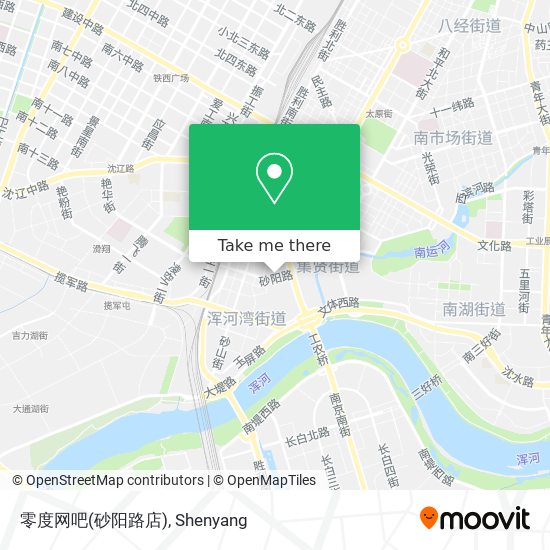 零度网吧(砂阳路店) map