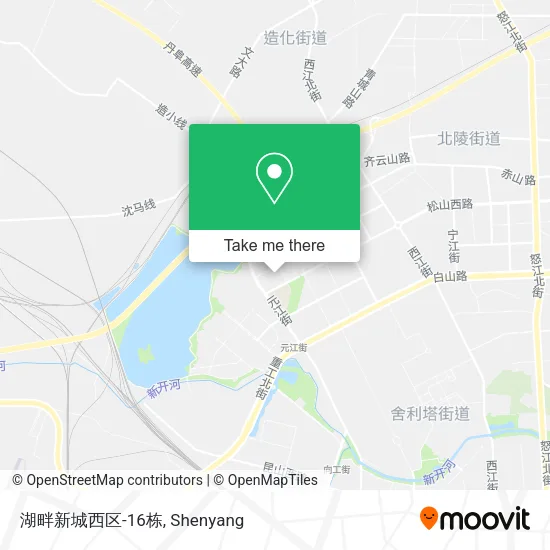 湖畔新城西区-16栋 map