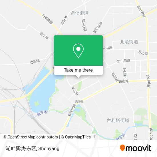 湖畔新城-东区 map