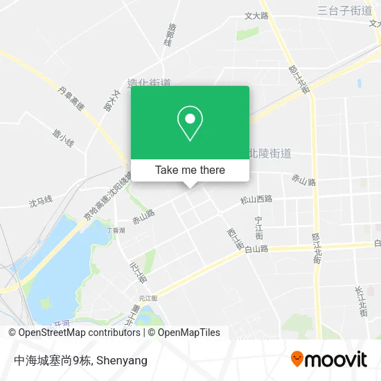 中海城塞尚9栋 map