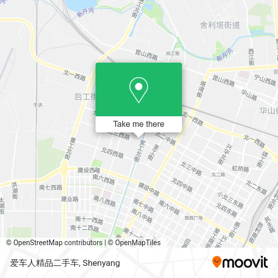 爱车人精品二手车 map