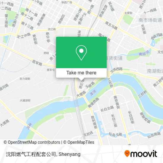 沈阳燃气工程配套公司 map