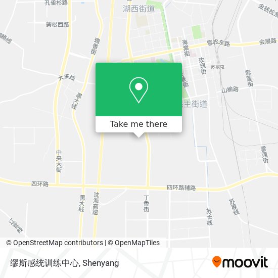 缪斯感统训练中心 map