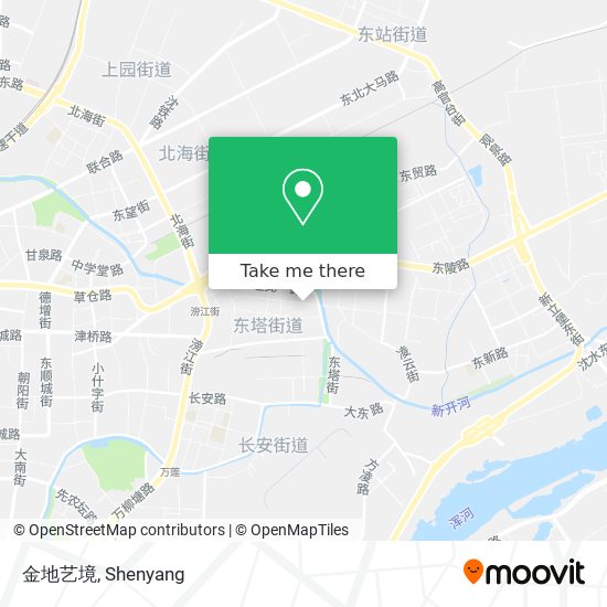 金地艺境 map