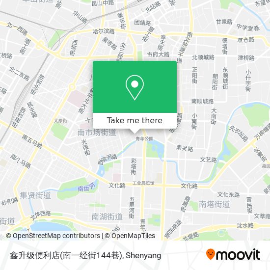 鑫升级便利店(南一经街144巷) map