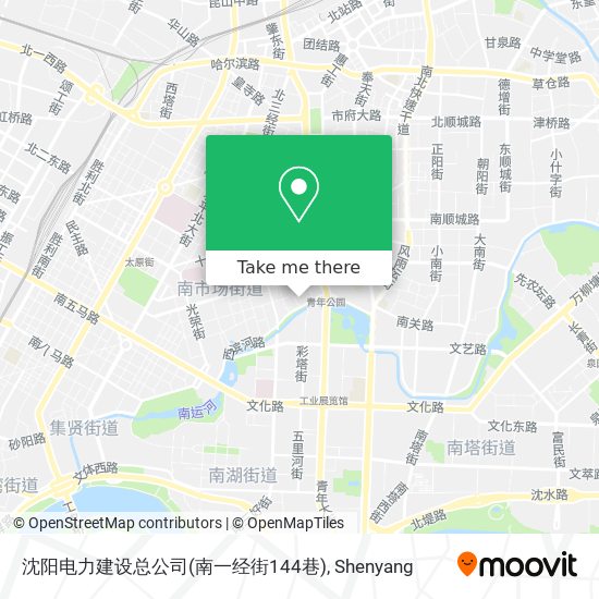 沈阳电力建设总公司(南一经街144巷) map