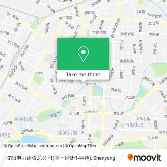 沈阳电力建设总公司(南一经街144巷) map