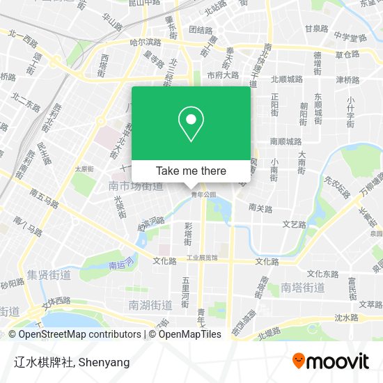 辽水棋牌社 map