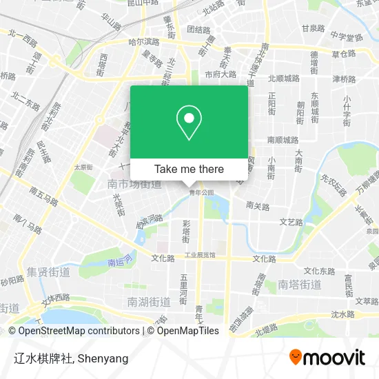 辽水棋牌社 map