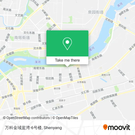 万科金域蓝湾-6号楼 map