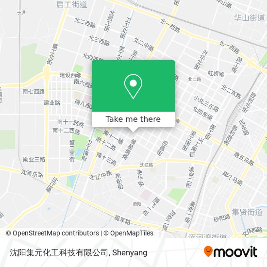 沈阳集元化工科技有限公司 map