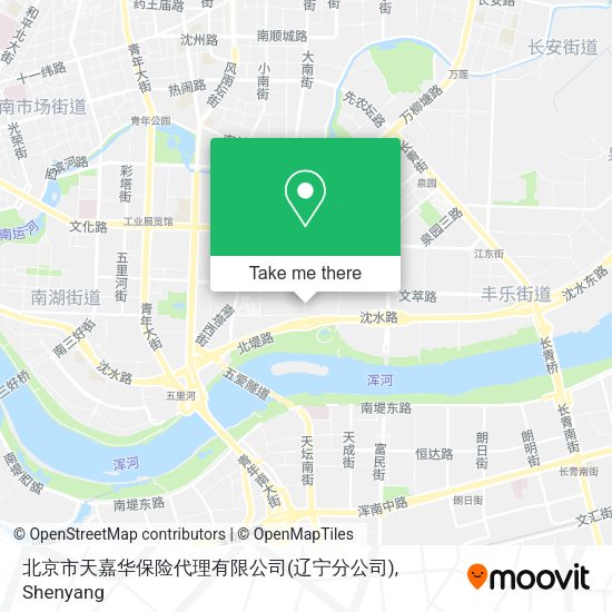北京市天嘉华保险代理有限公司(辽宁分公司) map